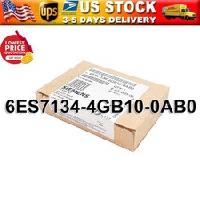 New Siemens 6ES7134-4GB10-0AB0 6ES71344GB100AB0 ELECTRONIC MODULE FOR ET 200S