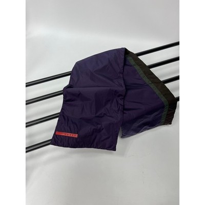 Prada Linea Rossa Packable Insulated Scarf / Neck Warmer   Purple