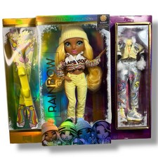 Rainbow High Winter Break Sunny Madison Yellow Winter Break Fashion Doll New