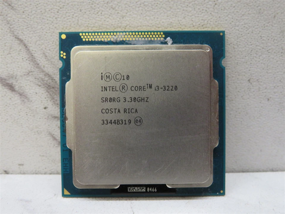 Lote de 6 procesadores Intel Core i3-3220 @3,30 GHz de doble núcleo CPU LGA1155 SR0RG Foto 2 de 2