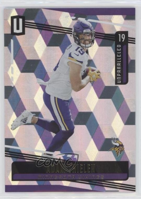 2019 Panini Unparalleled Cubic 92/135 Adam Thielen #191 0e5c