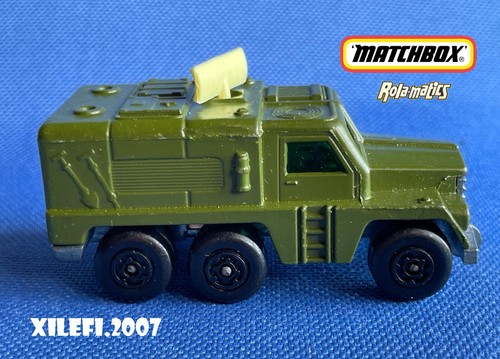matchbox rolamatics truck badger military #16 england lesney 1973 diecast 1:64 - Foto 6 di 11
