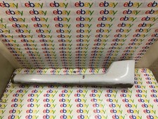 01-05 EXPLORER SPORT TRACK LEFT REAR ROCKER PANEL MOLDING OEM WHITE YZ DAMAGED