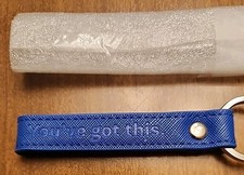 Weight Watchers Hanging Charm Keychain Strap "You ve Got This" Blue New