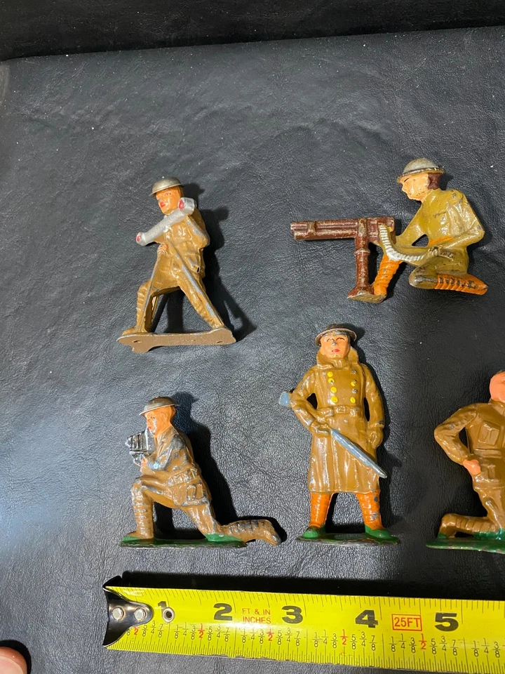 Barclay Manoil army men metal figure military soldier soldiers - Image 3 of 4