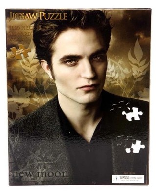 TWILIGHT - New Moon Edward 1,000 Piece Jigsaw Puzzle (NECA) #NEW