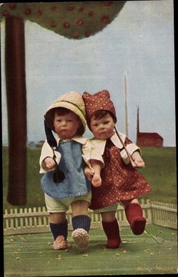 Ak Käthe Kruse Puppen, Ich hatt' einen Kameraden, Primus 1006 - 3992988