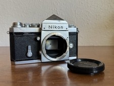 Nikon F camera w Eyelevel Finder - EXC Operational Condition 64xxx