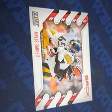 Panini 2022 Score Sack Attack Insert Myles Garrett #SA-MG Cleveland Browns NFL