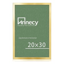 Annecy 20x30 Picture Frame Gold 1 Pack , 20x30 Picture Frame for W