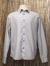 UNTUCKit Mens LS Button Up Shirt-Size XL-Slim Fit-100 Wrinkle Free Cotton