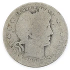 1909-O Barber Quarter Silver 25c