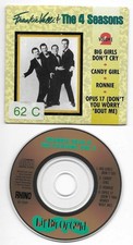 FRANKIE VALLI & 4 Seasons Lil Bit Gold 4TRX MINI 3 INCH CD single 1988 USA CD3