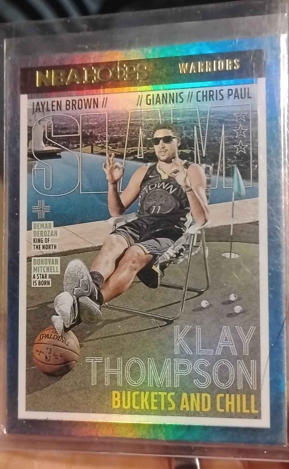 2021-22 Panini NBA Hoops - Slam Klay Thompson #SLAM #215 Holo
