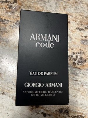 Armani Code Men s Cologne 1.7 Oz 50 ml NIB 