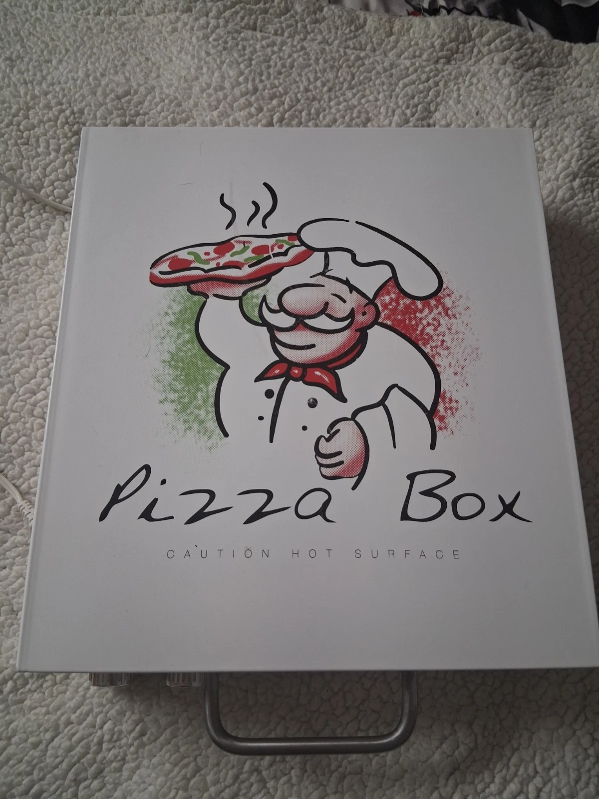 Cuizen Pizza Box Countertop Oven with 12" Rotating Pan PIZ-4012 *Tested Works*
Opens in a new window