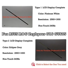 16" Non-Touch LCD Assembly Complete For ASUS ROG Zephyrus G16 (2024) GU605MY QHD