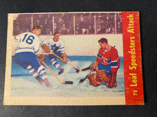 1955-56 Parkhurst Hockey Cards 21