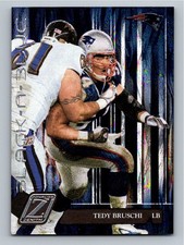 2005 Donruss Zenith Black 'N Blue  Tedy Bruschi BB-22