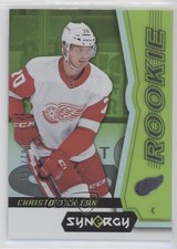 2018-19 Upper Deck Synergy Rookies Green 82/299 Tier 1 Christoffer Ehn #57 a3q