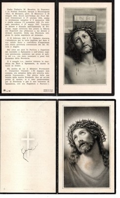 Santino - Holy Card - No.8 Luttini (various years)