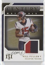 2020 Panini National Treasures Century Materials Prime 29/49 Will Fuller V 08lb