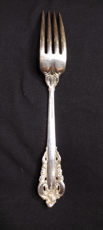Grande Baroque By Wallace Sterling Regular Fork, 7-1/2" No Monogram - Image 2 of 3