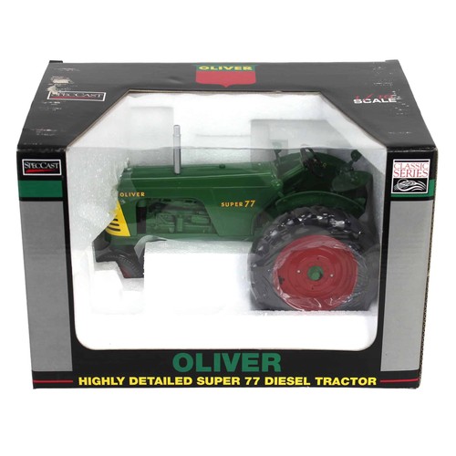 Spec Cast 1/16 Oliver Super 77 Diesel Narrow Front Tractor Classic Series SCT241 - Picture 5 of 5