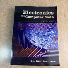 Electronics and Computer Math Paperback Tony,...