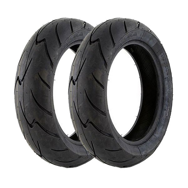 TYRE PAIR MITAS 130/70-12 62P + 130/70-12 62P MAXIMA