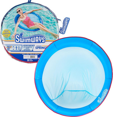 Swimways Spring Float Premium Papasan Pool Lounger, Inflatable Pool Floats Adult