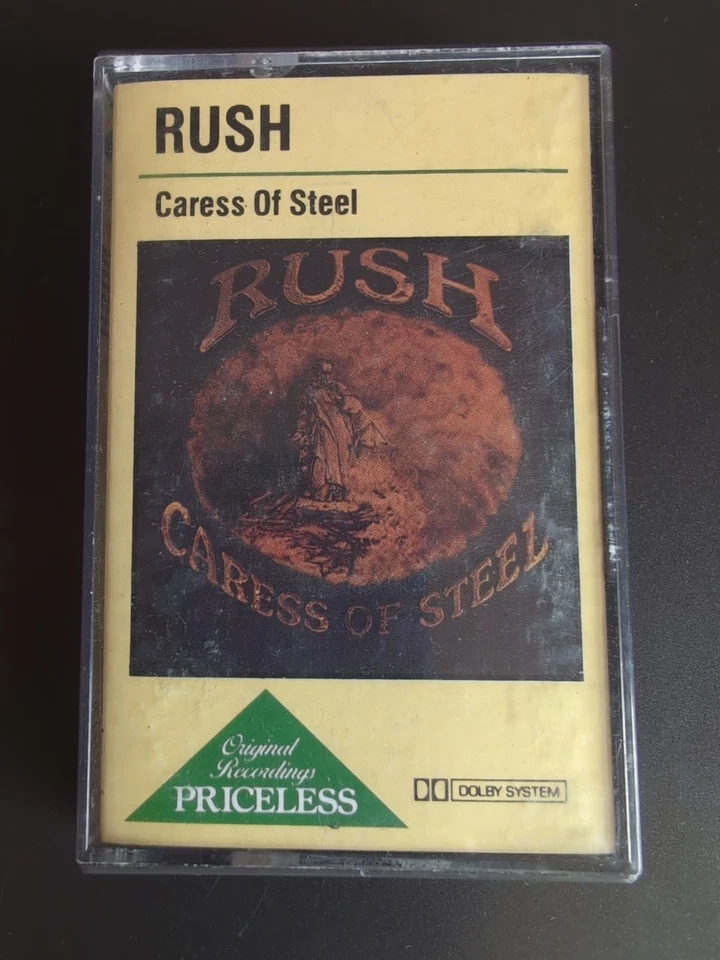 Rush - Caress of Steel - Cassette Tape PRIMC20.  M628 - Image 2 of 4