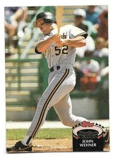 JOHN WEHNER 1992 STADIUM CLUB ROOKIE CARD NEAR MINT CONDITION. rookie card picture