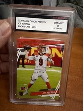 2020 Panini Chronicles - Prestige Rookies Update Joe Burrow #301 (RC) Gem 10