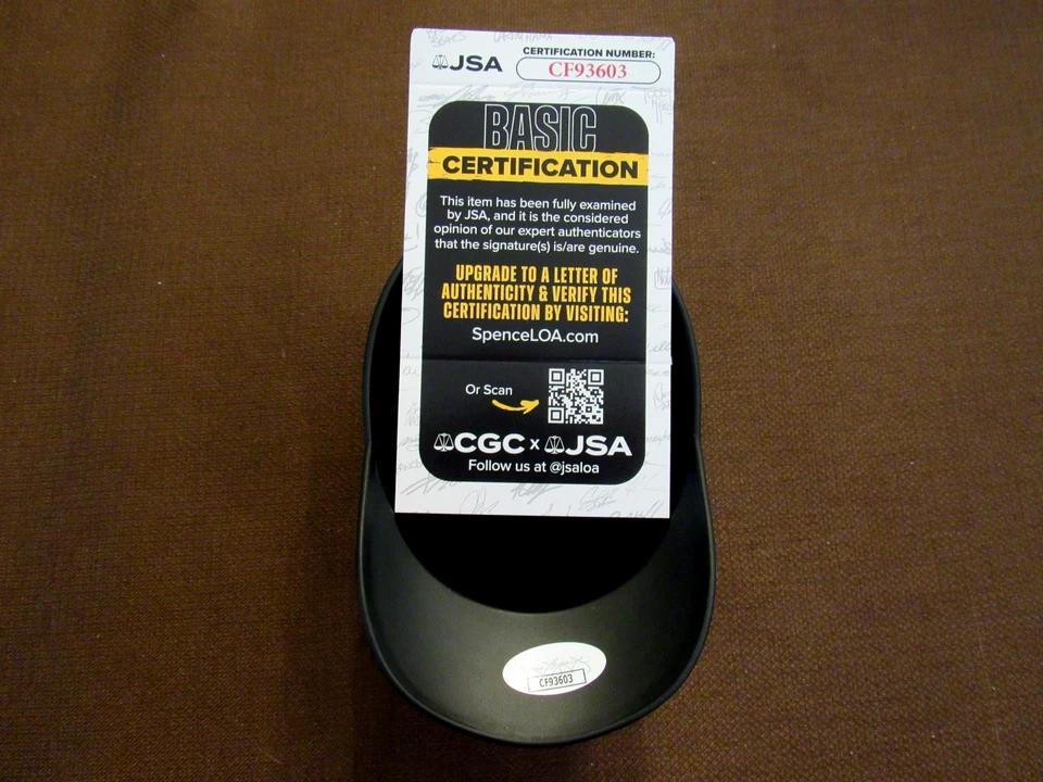 DAVE PARKER NL MVP PIRATES REDS HOF SIGNED AUTO VINTAGE MINI HELMET JSA BEAUTY - Image 3 of 3