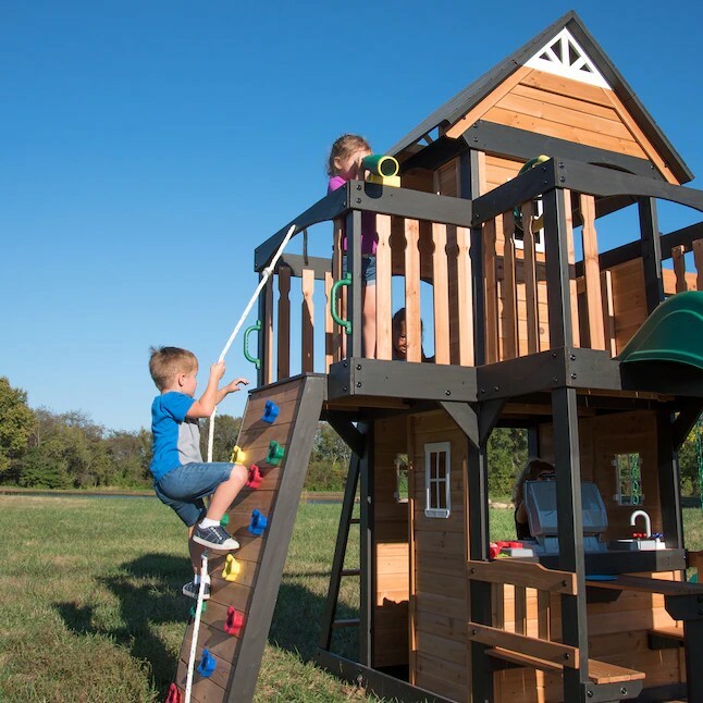 Backyard Discovery Canyon Creek Residential Wood Playset
