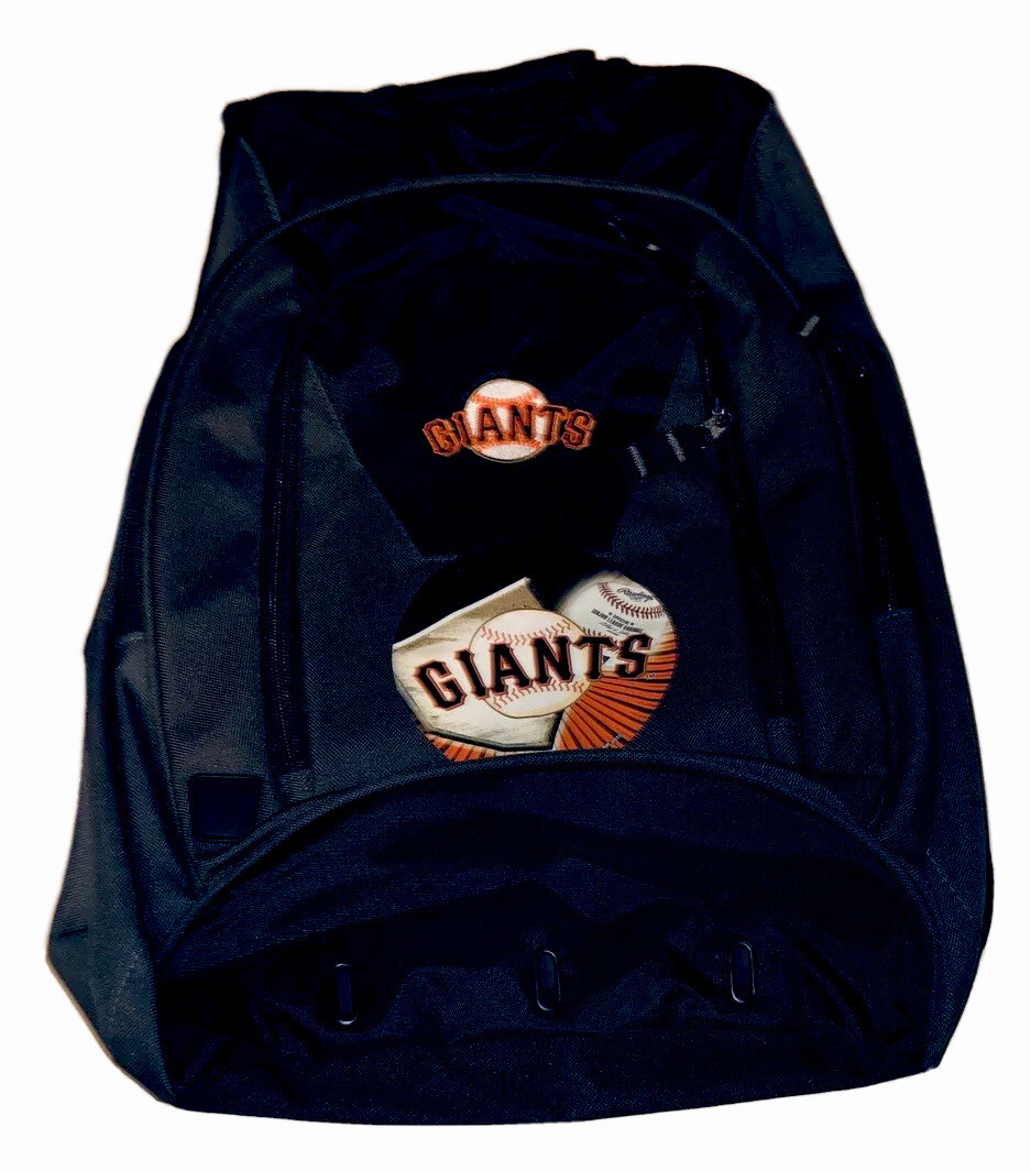 MLB San Francisco Giants 2 Compartment Backpack Black  display picture 2