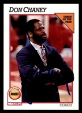 1991 Hoops Basketball #230 Don Chaney Signed Autograph (no COA) *d2