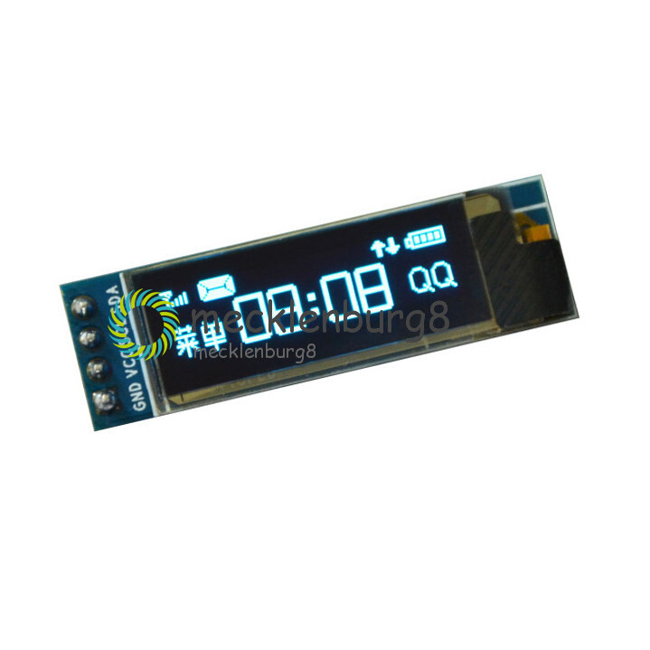 Display OLED 0.91 I2C 128x32 | Schermo Per AVR, PIC, STM32 | 3.3V/5V, Autoilluminazione - Foto 6
