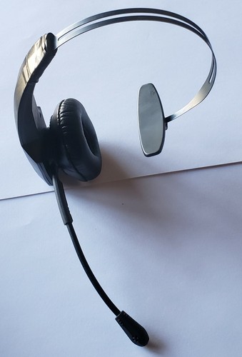BlueParrott B350-XT UPDATED Wireless Headset - Works but TAPED CRACK HEADBAND - Picture 11 of 11