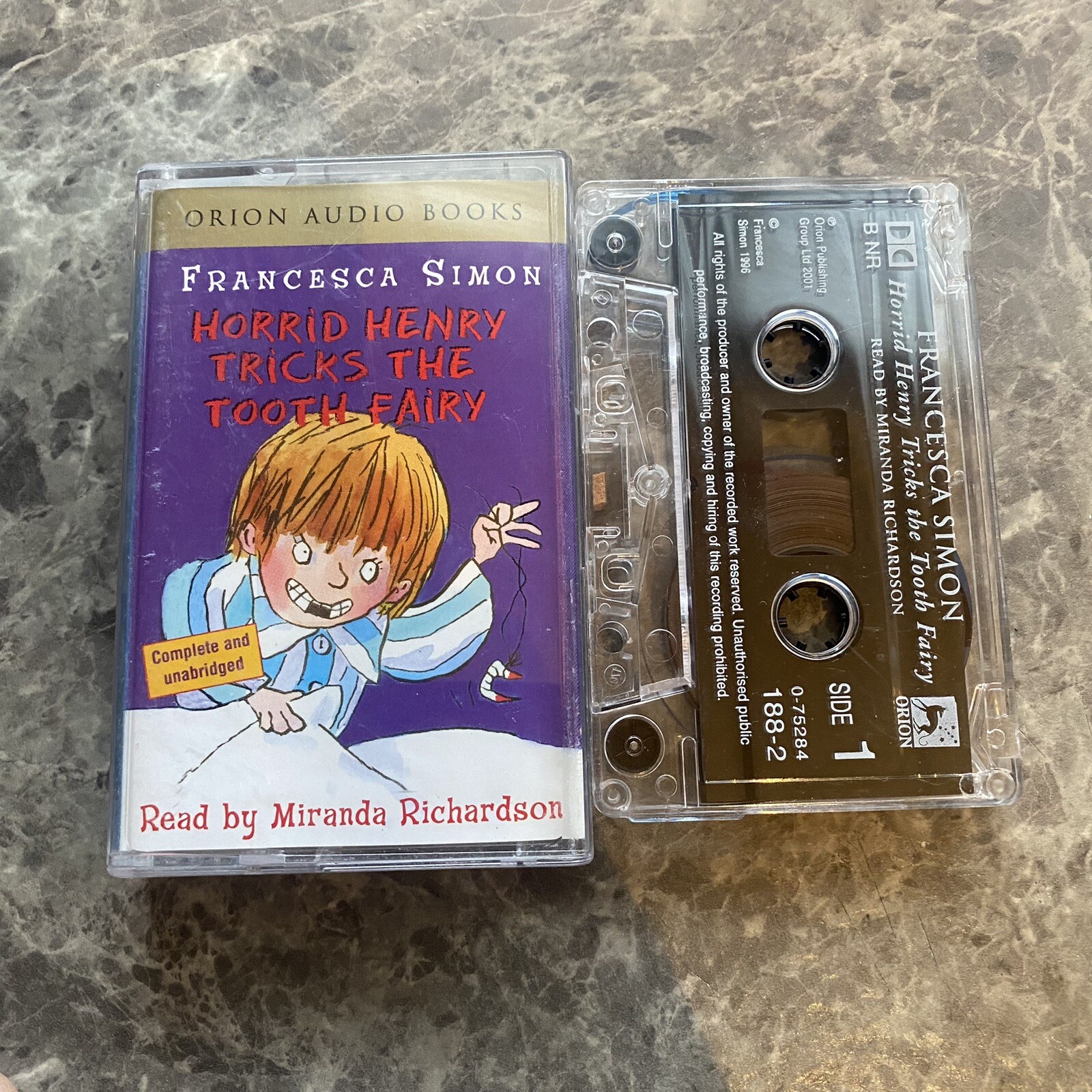 Horrid Henry Tricks the Tooth Fairy by Francesca Simon (Cassette) Book
