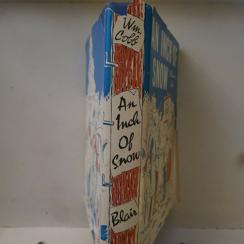 AN INCH OF SNOW by WILLIAM E. COBB (1964) Vintage Hardback w/Dust Jacket - Picture 3 of 6