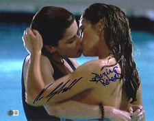 DENISE RICHARDS NEVE CAMPBELL SIGNED AUTOGRAPH WILD THINGS 11X14 PHOTO BECKETT