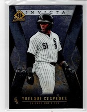 Yoelqui Cespedes Chicago White Sox 2021 Bowman Chrome Draft Insert Invicta
