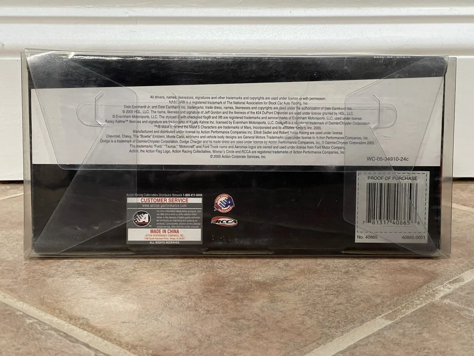 NASCAR Pit Crew Miembros Ganadores Círculo Serie Dale Earnhardt Jr. Rojo Blanco 1:24 Foto 4 de 4