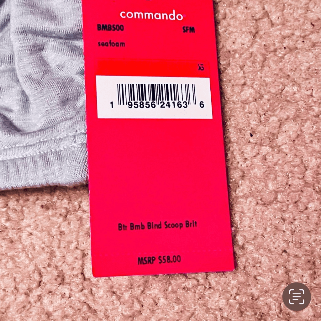 21 専用ページ NWT Gorgeous Commando XS Light Blue Lightweight super soft jersey