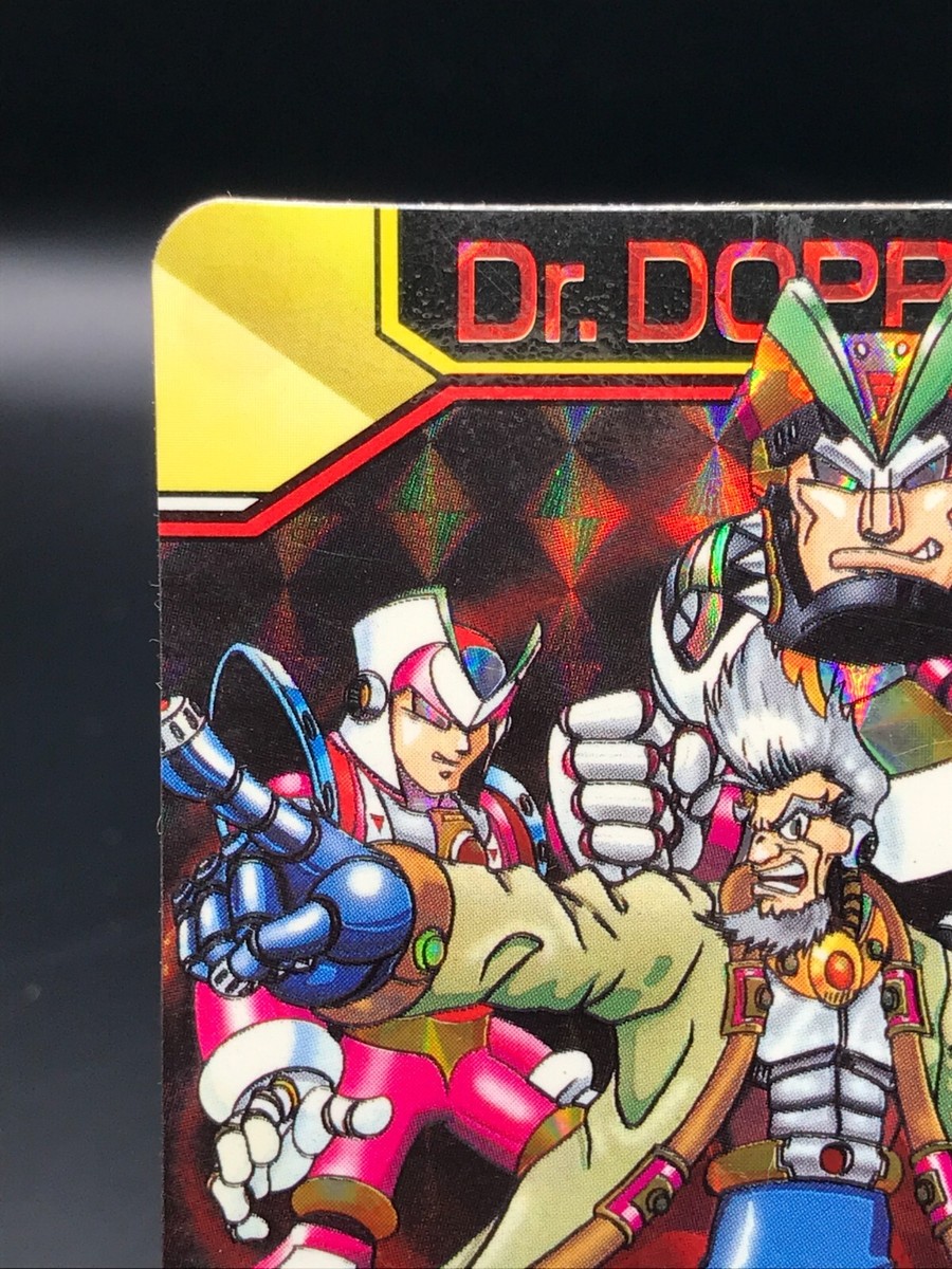Dr.Doppler MEGA MAN X Mega Mission CARD DASS TCG CAPCOM 1995 JAPAN