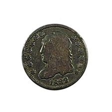 1832 Capped Bust Half Dime 10c Coin Good Details