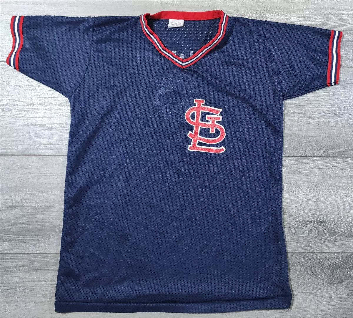 Boys ? Women ? Medium ST Louis Cardinals Jersey Shirt Walmart Coca Cola  Sponsers