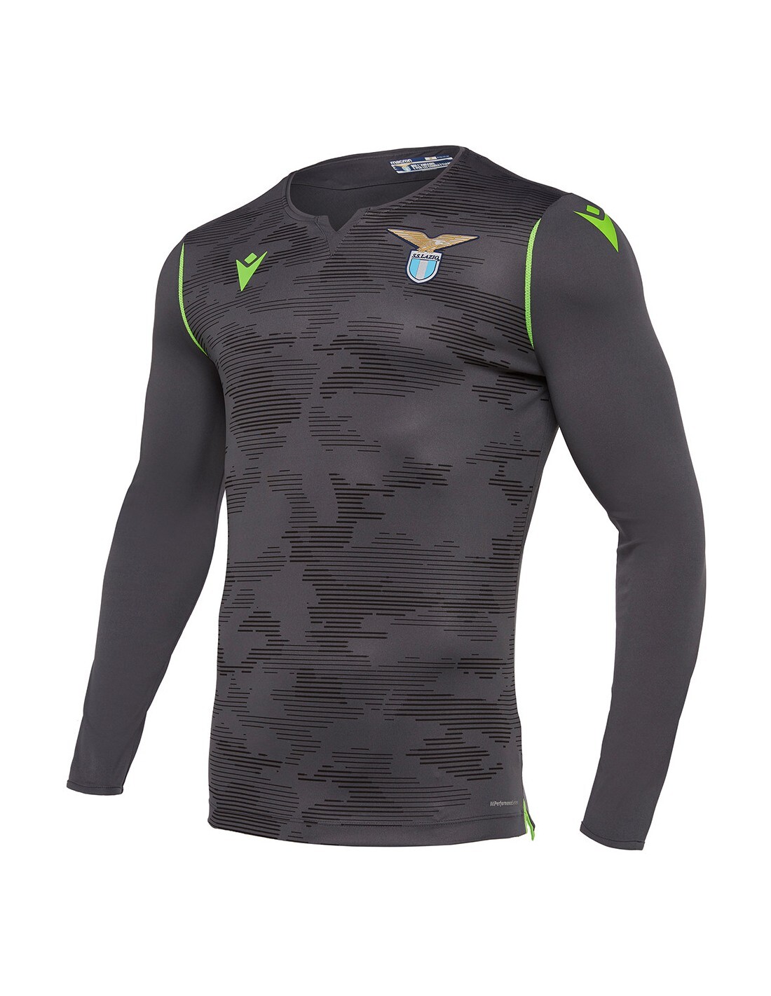 A5 Macron Lazio Goalkeeper Home Match Issue Shirt Child M19